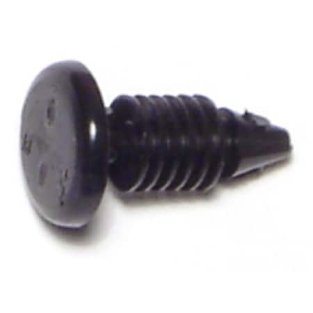 Midwest Fastener 3/16" x 1/2" Black Plastic Hole Flex Retainers 10PK 69147